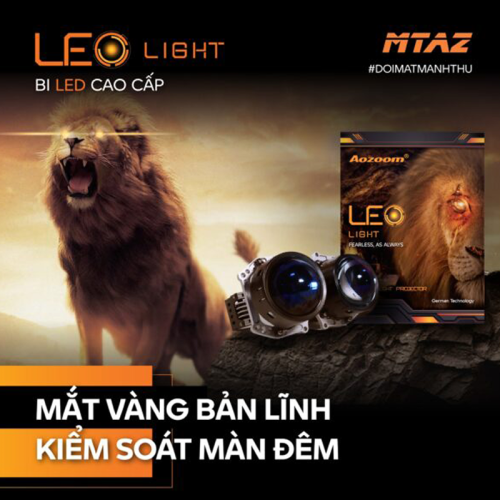 bi led aozoom Leo giá tốt Minh Đức Auto Quận 10