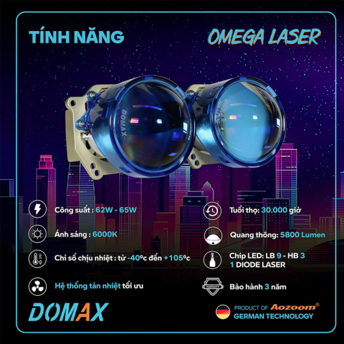 bi laser Domax Omega