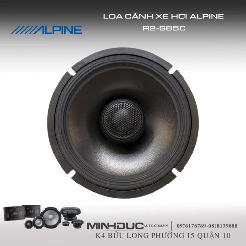 đánh giá loa cánh xe hơi alpine R2 S65 minh đức auto quận 10