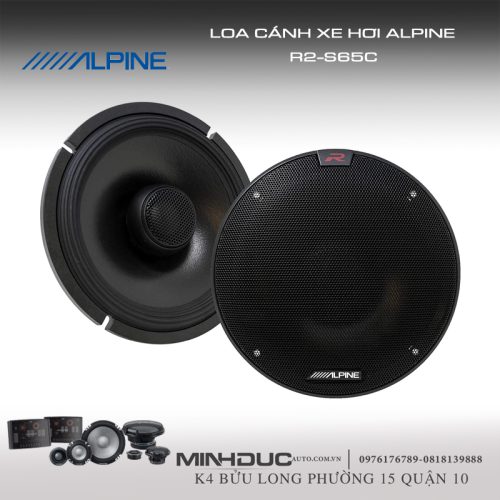 giá loa cánh xe hơi alpine r2 s65