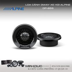 loa alpine 3 way dp 653 minhducauto quận 10