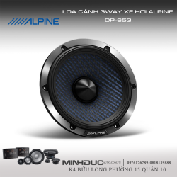 loa cánh xe hơi alpine 3 way dp 653